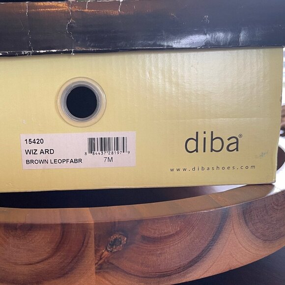 Chic diba Wiz Ard Cheetah Animal Print Stiletto Heels Bootie Boots - Picture 9 of 11